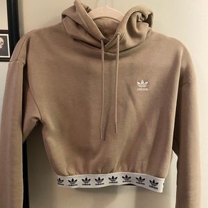 Cropped Adidas Hoodie